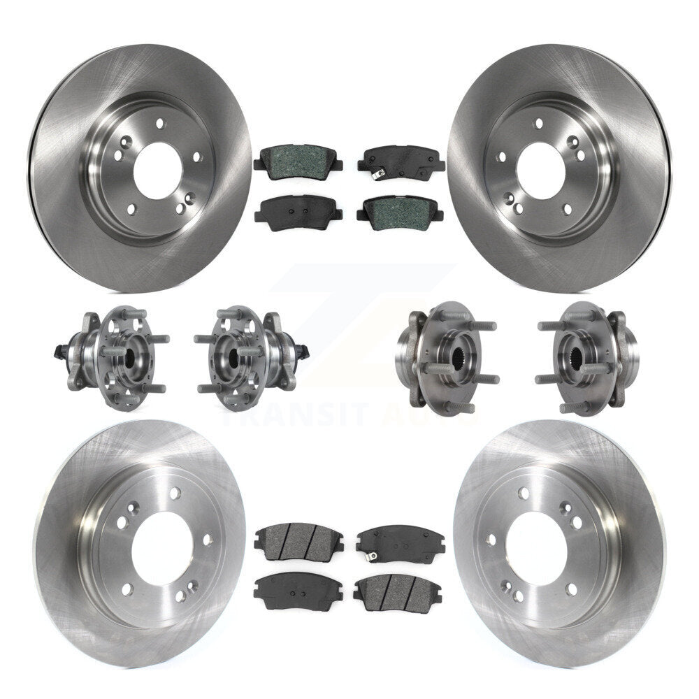 Transit Auto KBB-114459 Wheel Bearing and Hub Assembly for 2017-2020 Hyundai Elantra - Front and Rear product image