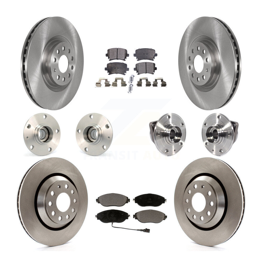 Transit Auto KBB-114474 Wheel Bearing and Hub Assembly for 2018-2021 Volkswagen GTI - Front and Rear product image