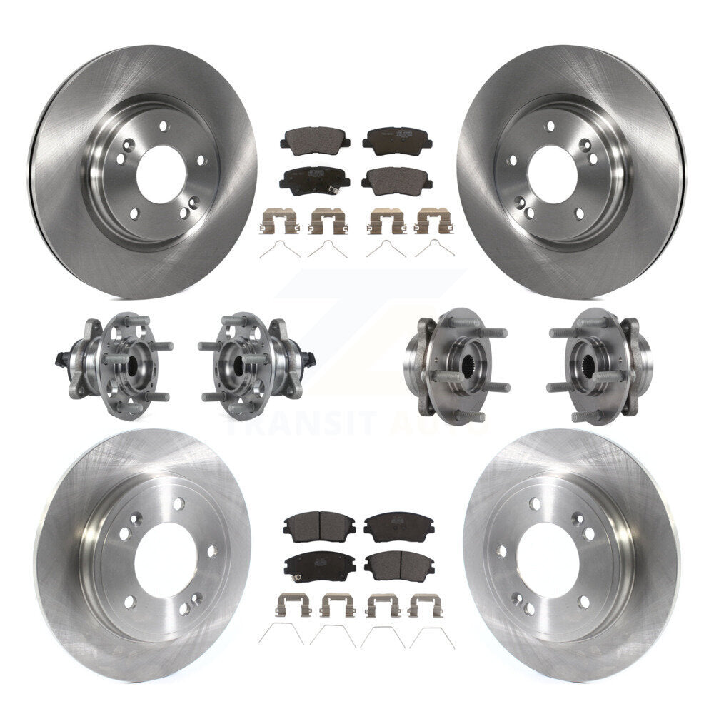 Transit Auto KBB-114491 Wheel Bearing and Hub Assembly for 2017-2020 Hyundai Elantra - Front and Rear product image