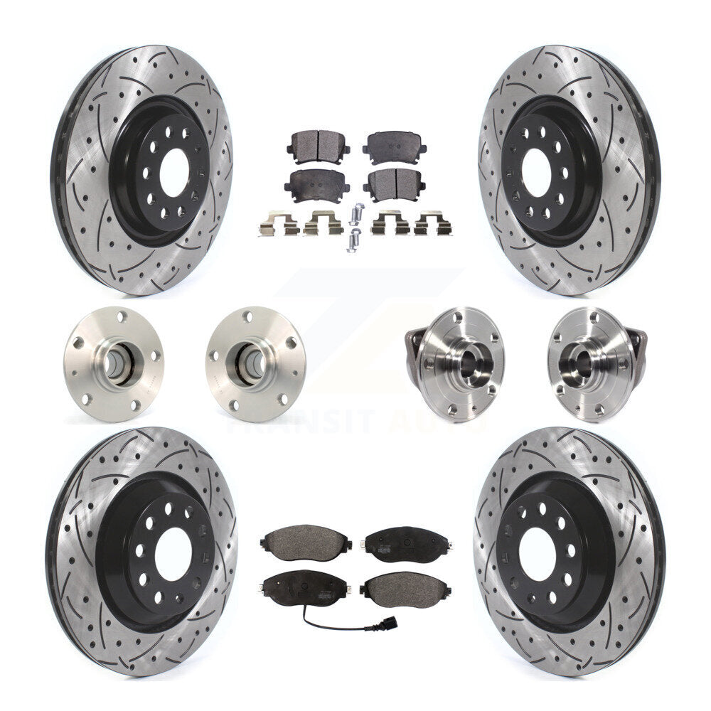 Transit Auto KBB-114499 Wheel Bearing and Hub Assembly for 2018-2021 Volkswagen GTI - Front and Rear product image