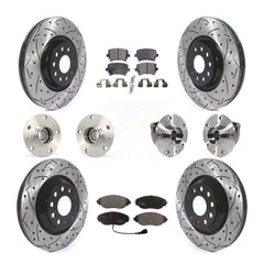 Transit Auto KBB-114499 Wheel Bearing and Hub Assembly for 2018-2021 Volkswagen GTI - Front and Rear product image