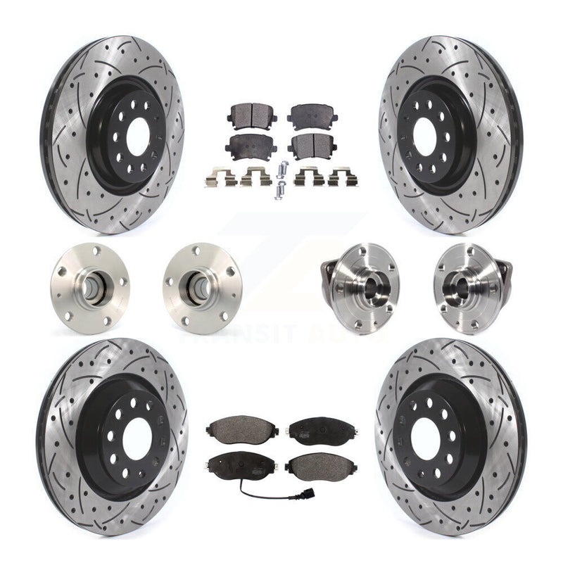 Transit Auto KBB-114499 Wheel Bearing and Hub Assembly for 2018-2021 Volkswagen GTI - Front and Rear product image