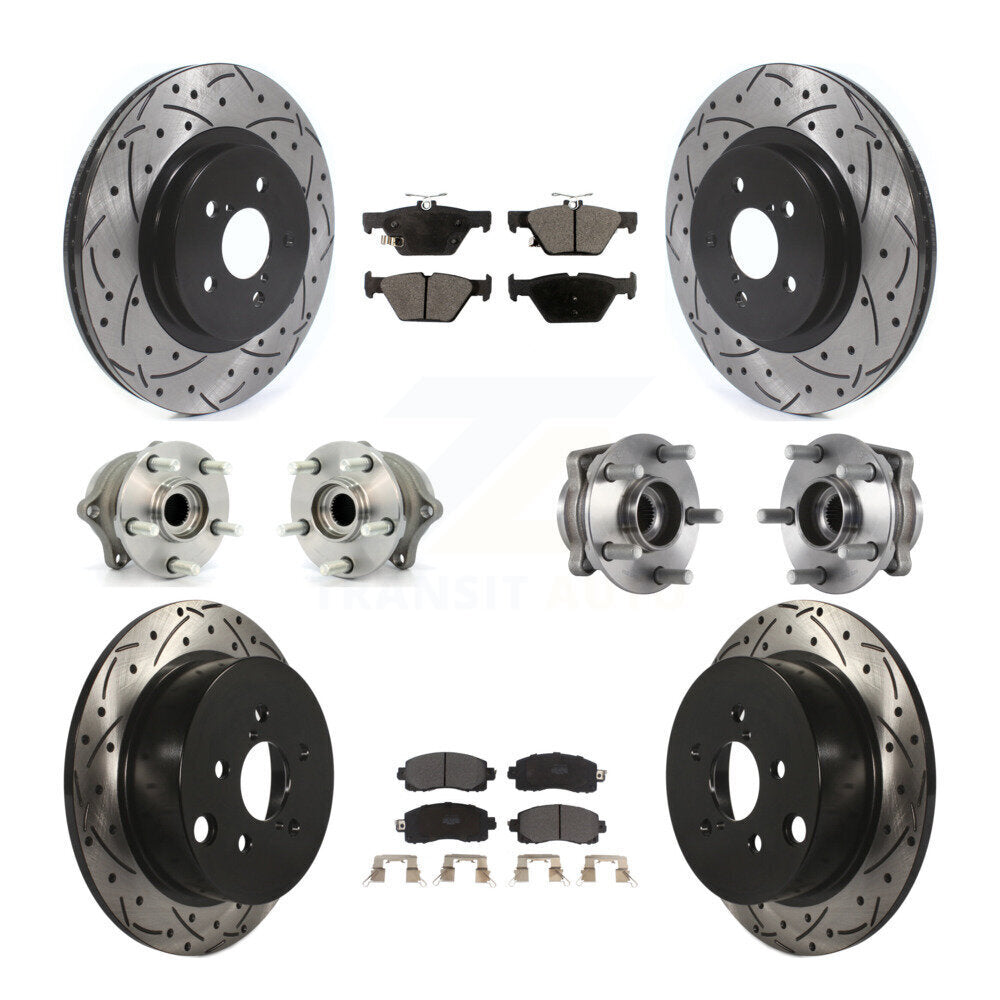 Transit Auto KBB-114500 Wheel Bearing and Hub Assembly for 2019-2020 Subaru Crosstrek - Front and Rear product image