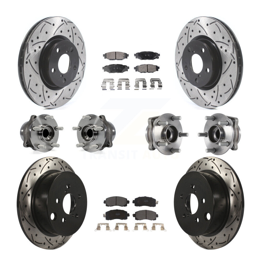 Transit Auto KBB-114502 Wheel Bearing and Hub Assembly for 2017-2021 Subaru Impreza - Front and Rear product image