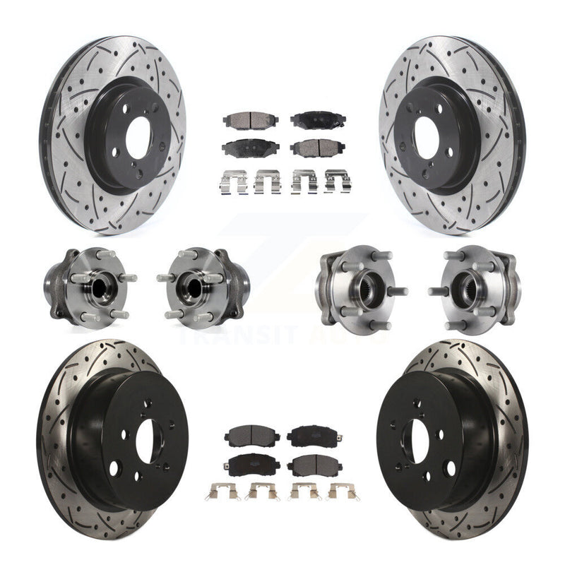 Transit Auto KBB-114502 Wheel Bearing and Hub Assembly for 2017-2021 Subaru Impreza - Front and Rear product image