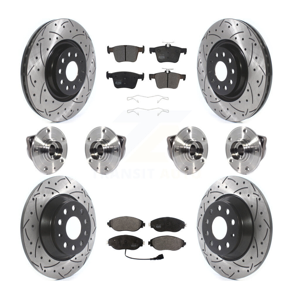 Transit Auto KBB-114513 Wheel Bearing and Hub Assembly for 2018-2022 Volkswagen Tiguan - Front and Rear product image