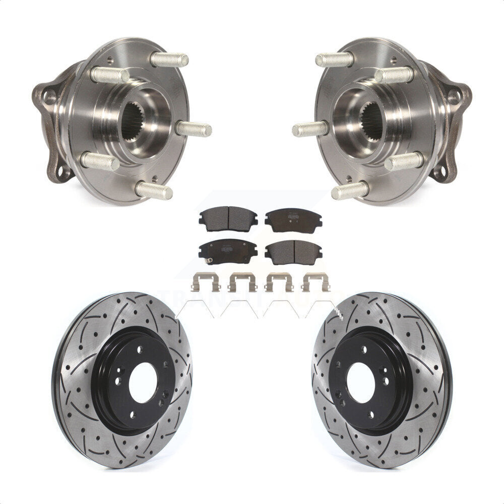 Transit Auto KBB-114530 Wheel Bearing and Hub Assembly for 2016-2022 Kia Sportage, Hyundai Tucson - Front product image