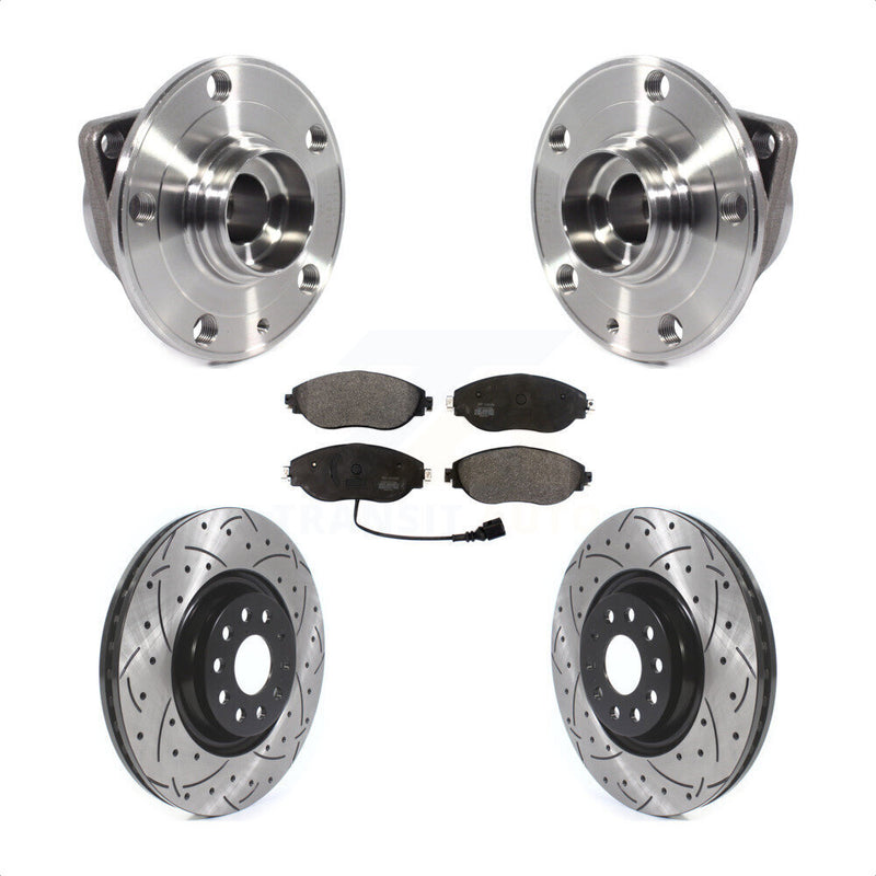 Transit Auto KBB-114531 Wheel Bearing and Hub Assembly for 2015-2023 Audi Q3, Volkswagen Jetta, Volkswagen GTI & more - Front product image
