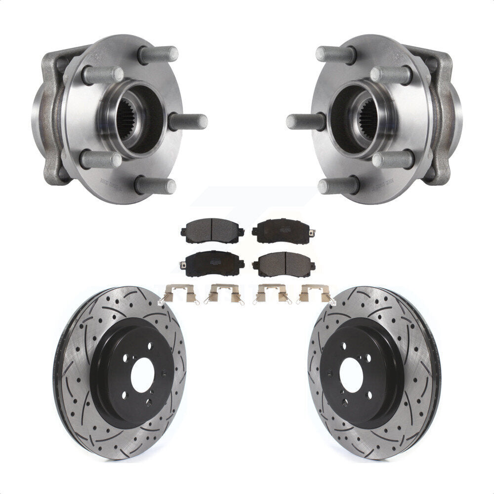 Transit Auto KBB-114534 Wheel Bearing and Hub Assembly for 2017-2023 Subaru Crosstrek, Subaru Impreza - Front product image