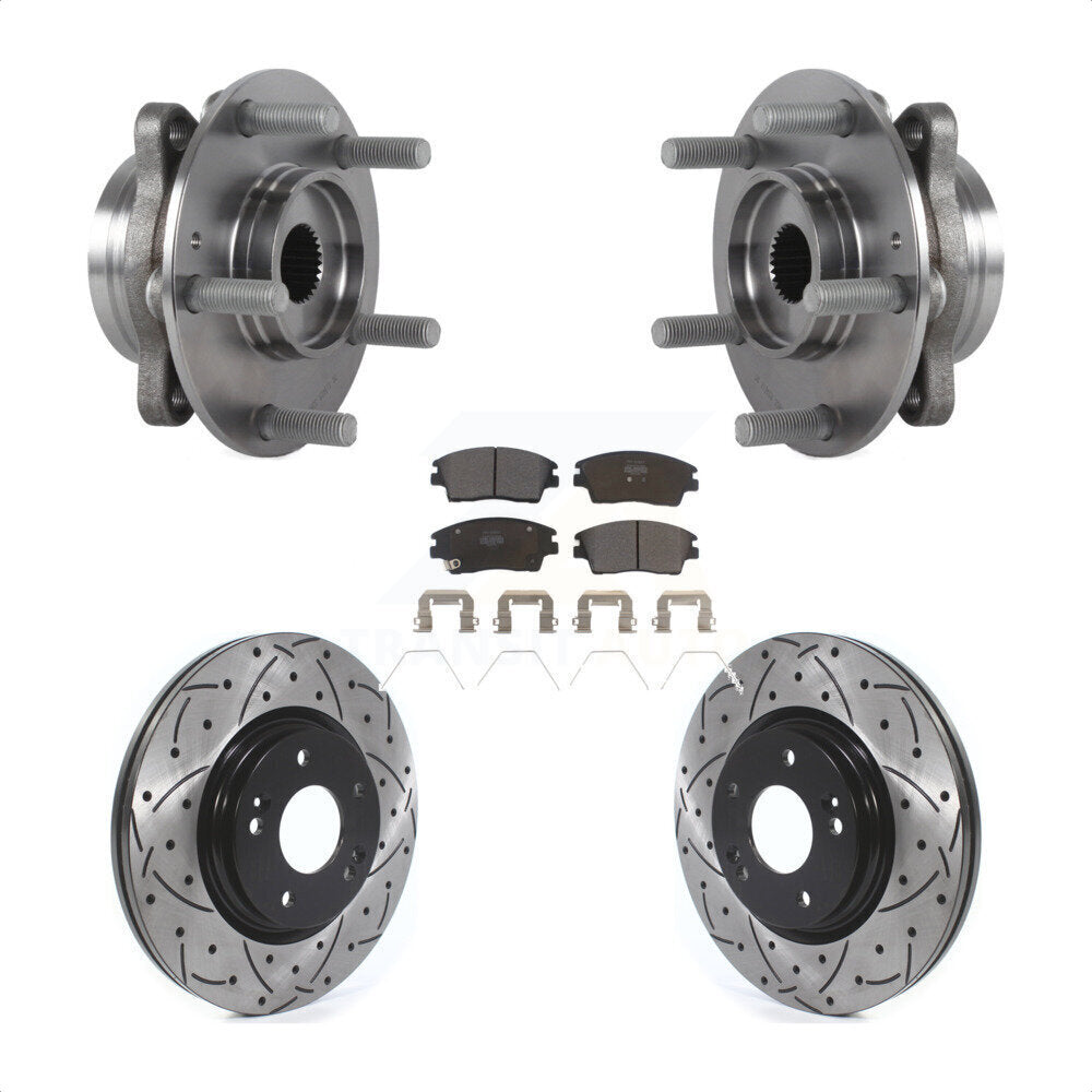 Transit Auto KBB-114537 Wheel Bearing and Hub Assembly for 2017-2020 Hyundai Elantra - Front product image