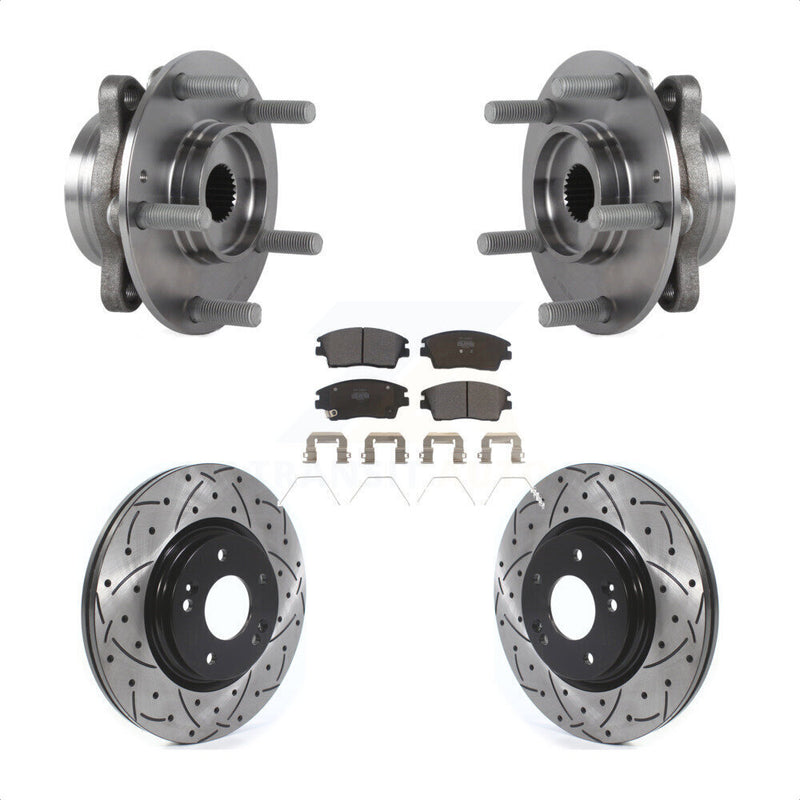 Transit Auto KBB-114537 Wheel Bearing and Hub Assembly for 2017-2020 Hyundai Elantra - Front product image