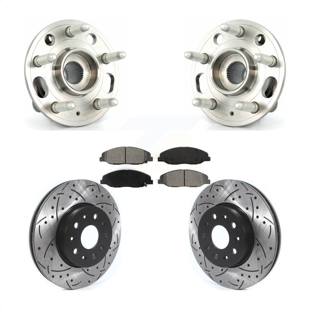 Transit Auto KBB-114554 Wheel Bearing and Hub Assembly for 2014 Cadillac CTS - Front product image