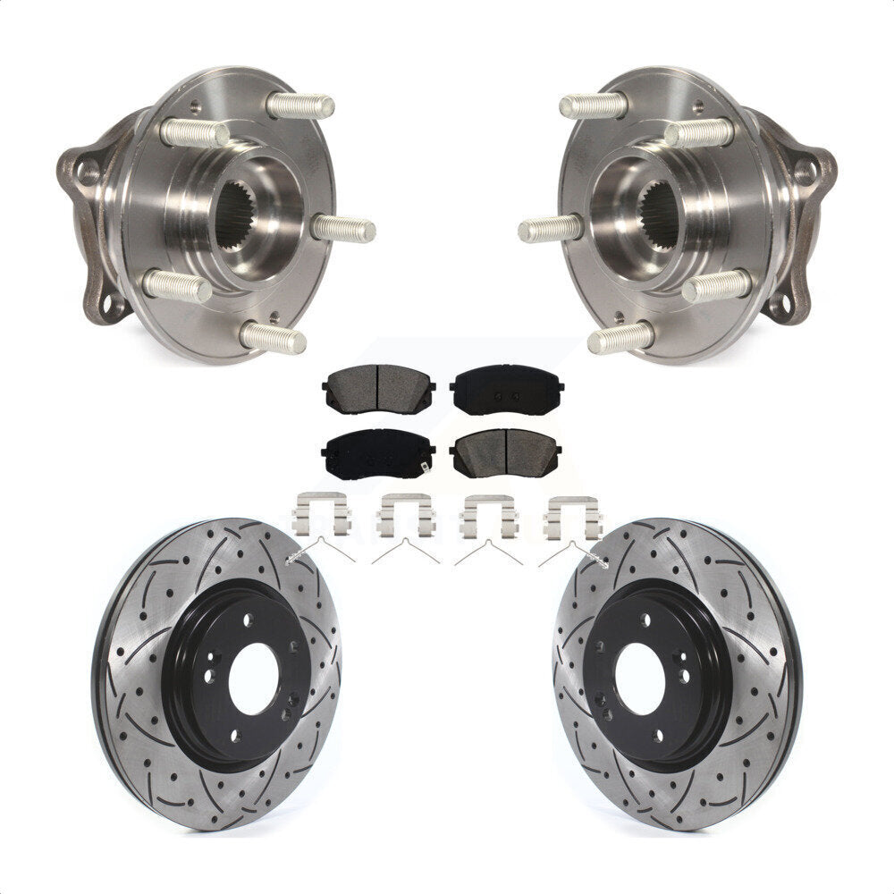 Transit Auto KBB-114556 Wheel Bearing and Hub Assembly for 2015-2020 Kia Optima, Hyundai Sonata - Front product image