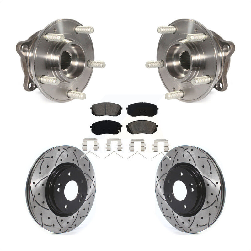 Transit Auto KBB-114556 Wheel Bearing and Hub Assembly for 2015-2020 Kia Optima, Hyundai Sonata - Front product image