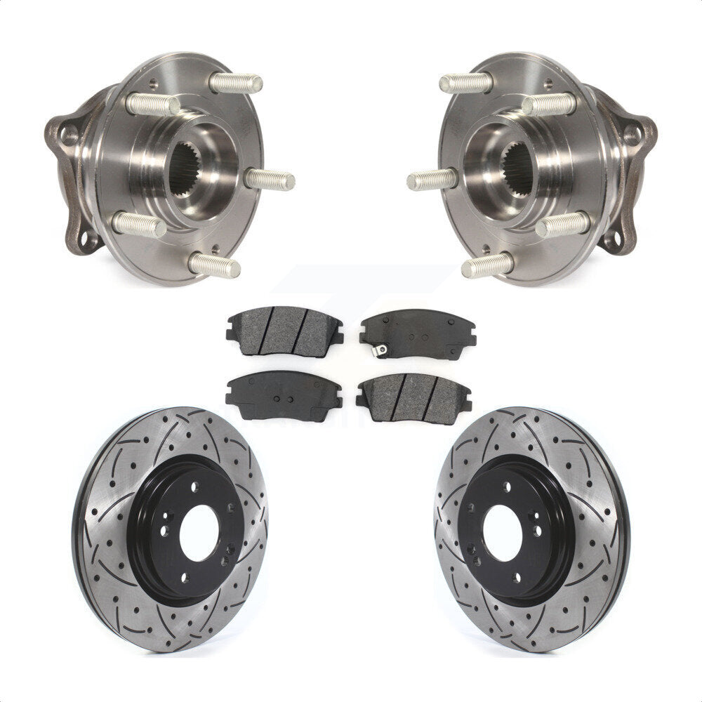 Transit Auto KBB-114557 Wheel Bearing and Hub Assembly for 2016-2022 Kia Sportage, Hyundai Tucson - Front product image