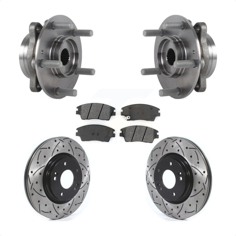 Transit Auto KBB-114560 Wheel Bearing and Hub Assembly for 2017-2020 Hyundai Elantra - Front product image