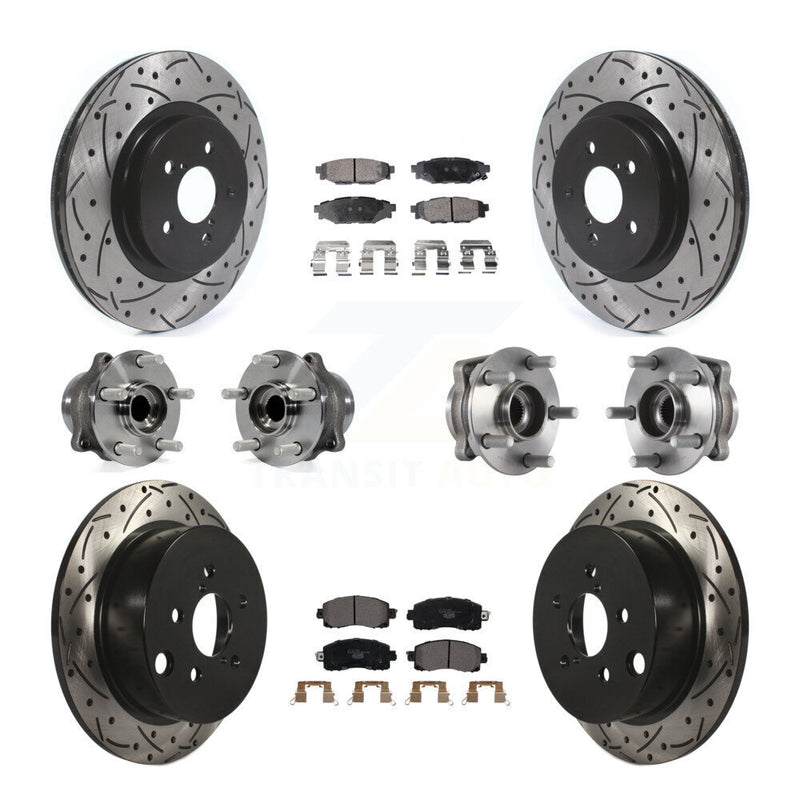 Transit Auto KBB-114567 Wheel Bearing and Hub Assembly for 2017-2023 Subaru Crosstrek, Subaru Impreza - Front and Rear product image