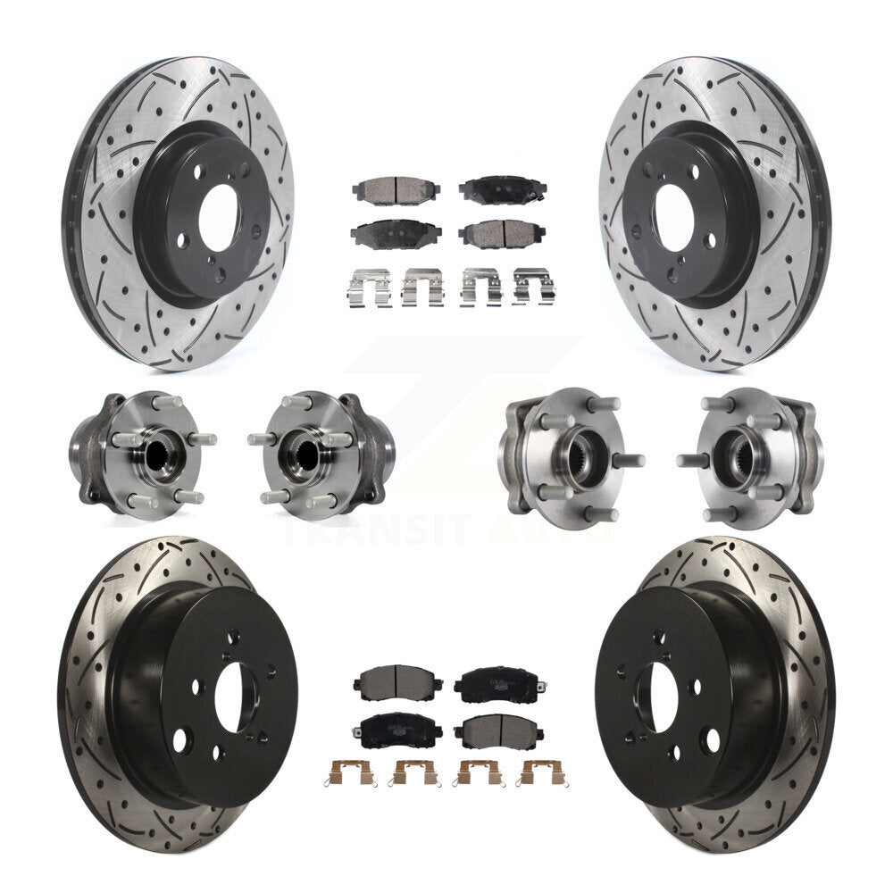 Transit Auto KBB-114568 Wheel Bearing and Hub Assembly for 2017-2021 Subaru Impreza - Front and Rear product image