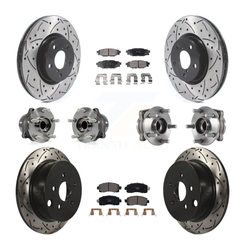 Transit Auto KBB-114568 Wheel Bearing and Hub Assembly for 2017-2021 Subaru Impreza - Front and Rear product image