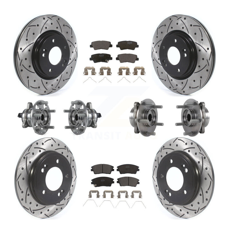 Transit Auto KBB-114571 Wheel Bearing and Hub Assembly for 2017-2020 Hyundai Elantra - Front and Rear product image