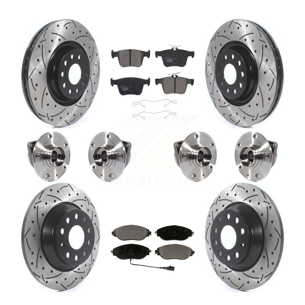 Transit Auto KBB-114579 Wheel Bearing and Hub Assembly for 2018-2022 Volkswagen Tiguan - Front and Rear product image