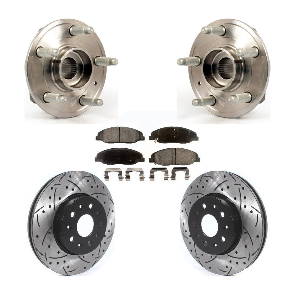 Transit Auto KBB-114587 Wheel Bearing and Hub Assembly for 2014 Cadillac CTS - Front product image