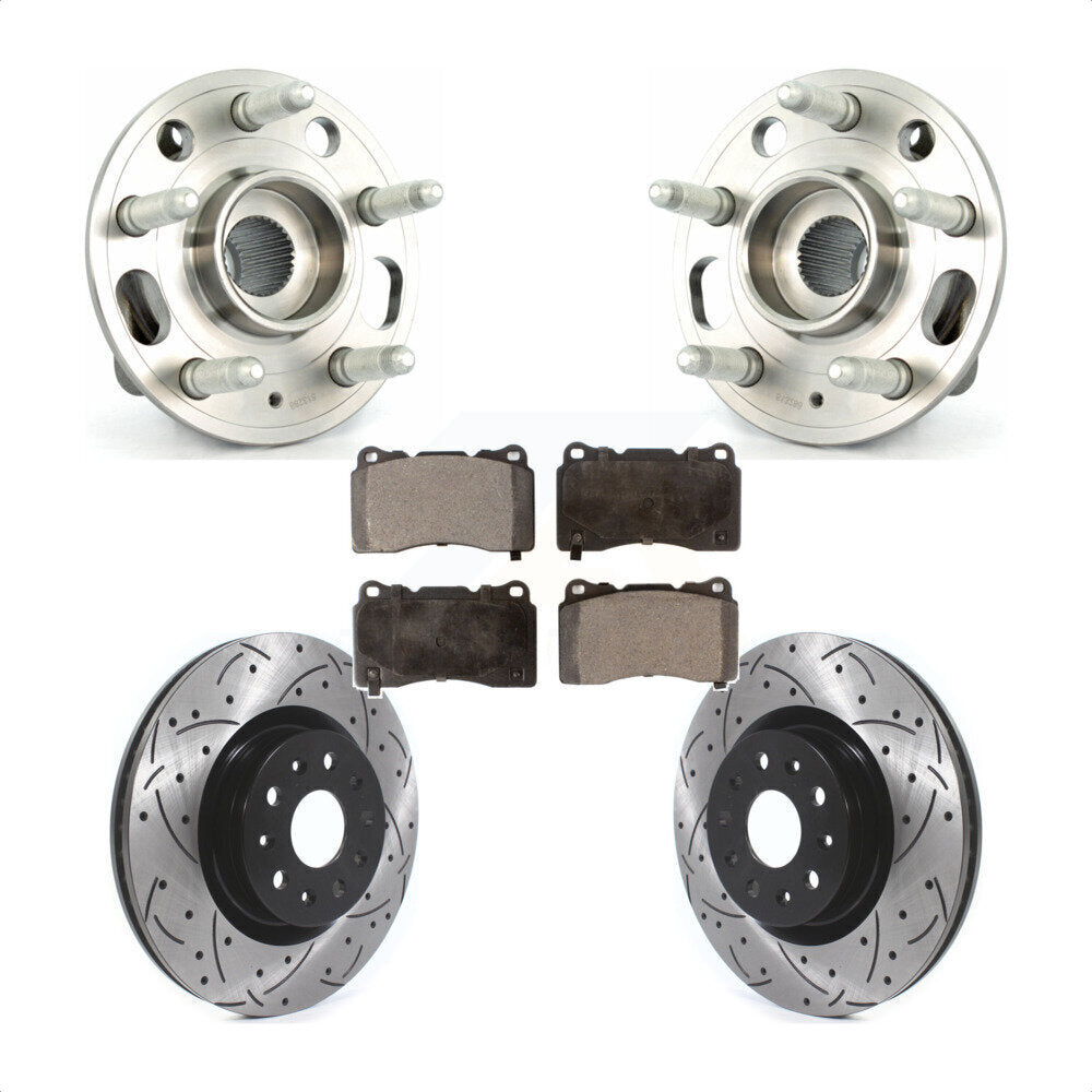 Transit Auto KBB-114590 Wheel Bearing and Hub Assembly for 2015 Cadillac CTS - Front product image