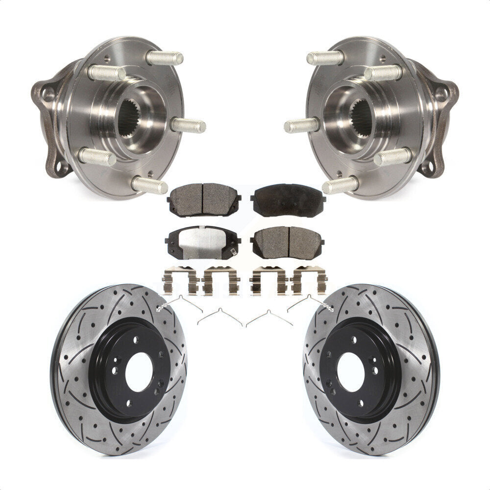 Transit Auto KBB-114596 Wheel Bearing and Hub Assembly for 2015-2020 Kia Optima, Hyundai Sonata - Front product image