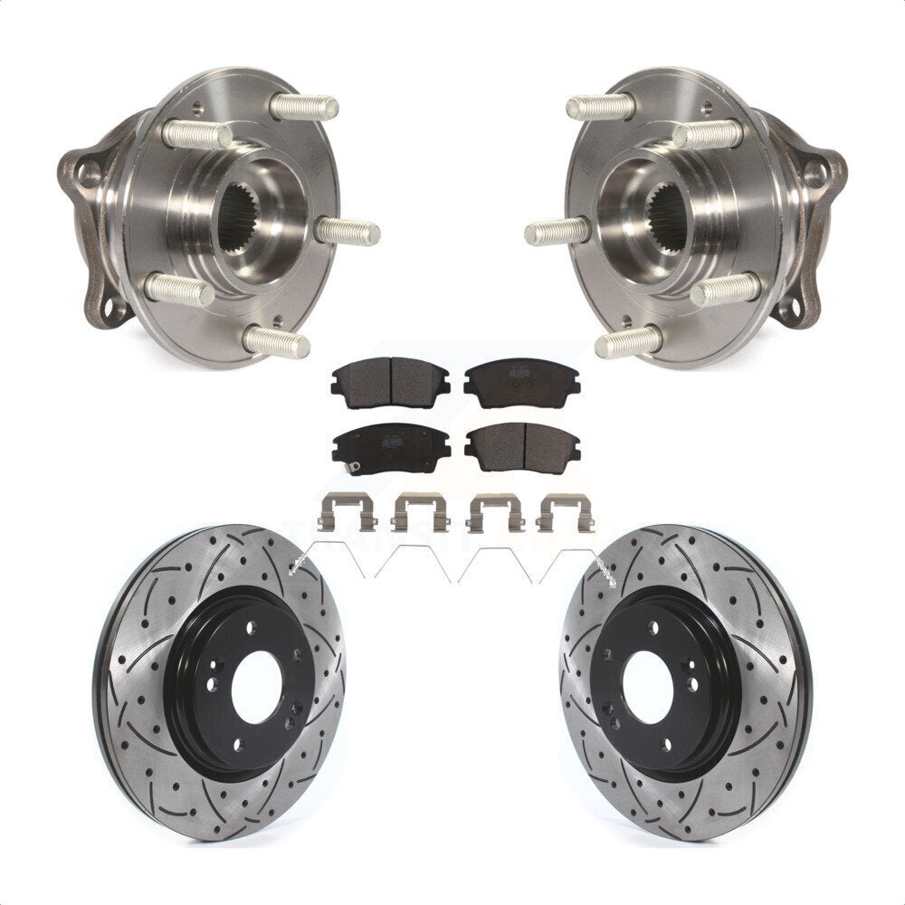 Transit Auto KBB-114597 Wheel Bearing and Hub Assembly for 2016-2022 Kia Sportage, Hyundai Tucson - Front product image