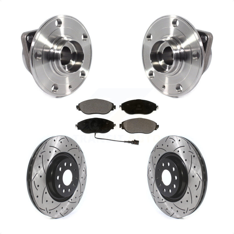 Transit Auto KBB-114598 Wheel Bearing and Hub Assembly for 2015-2023 Audi Q3, Volkswagen Jetta, Volkswagen GTI & more - Front product image