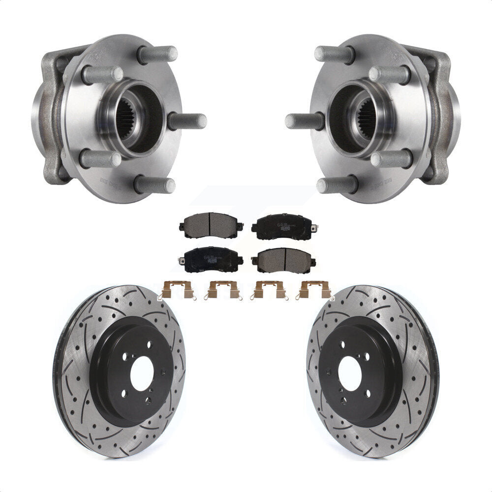 Transit Auto KBB-114601 Wheel Bearing and Hub Assembly for 2017-2023 Subaru Crosstrek, Subaru Impreza - Front product image