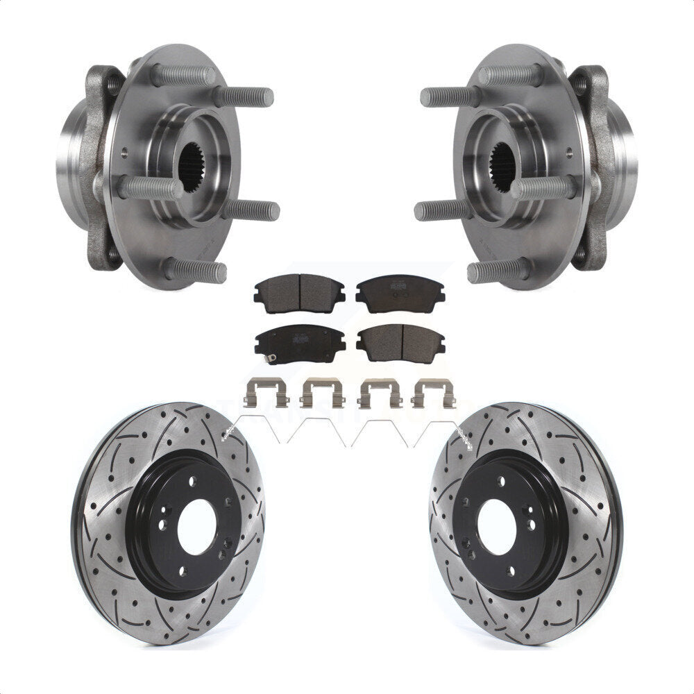 Transit Auto KBB-114603 Wheel Bearing and Hub Assembly for 2017-2020 Hyundai Elantra - Front product image