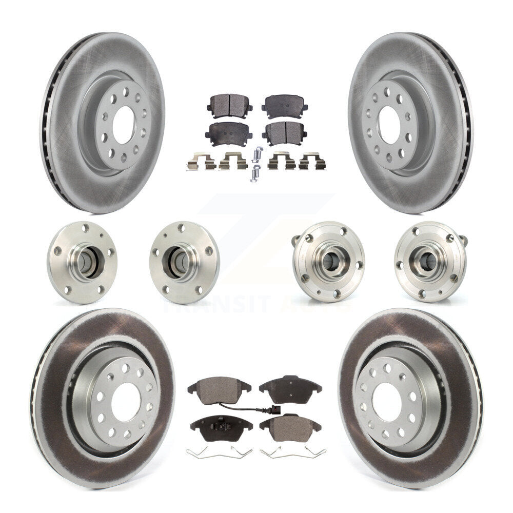 Transit Auto KBB-114608 Wheel Bearing and Hub Assembly for 2009-2010 Volkswagen Passat CC - Front and Rear product image