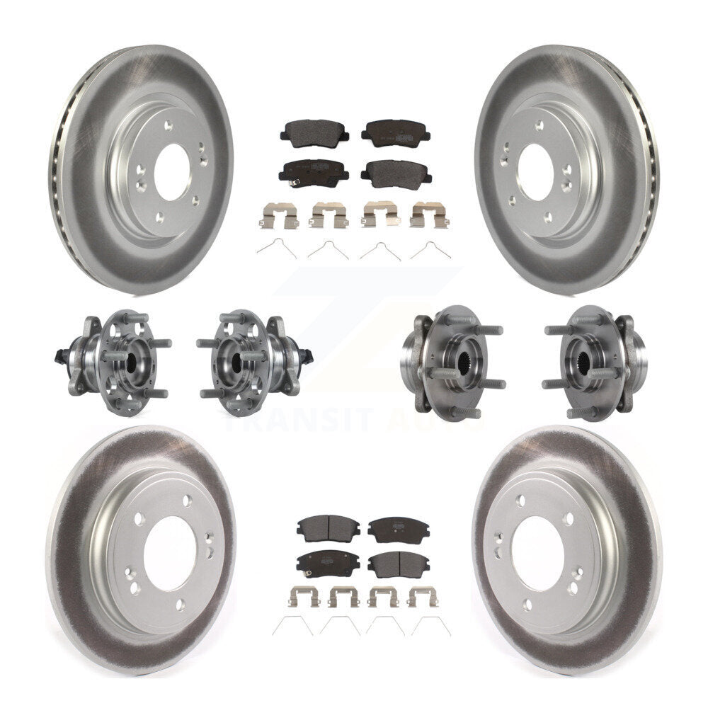 Transit Auto KBB-114625 Wheel Bearing and Hub Assembly for 2017-2020 Hyundai Elantra - Front and Rear product image