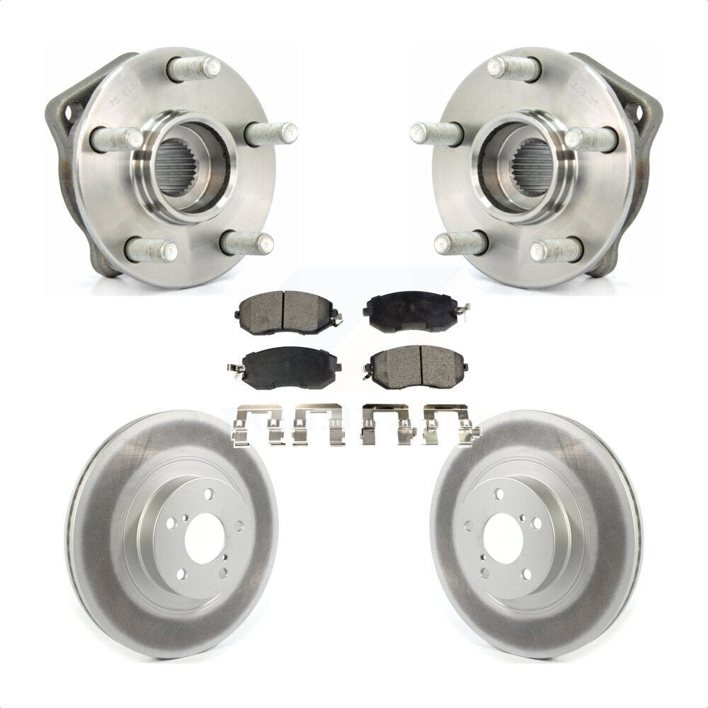 Transit Auto KBB-114630 Wheel Bearing and Hub Assembly for 2011-2014 Subaru Impreza, Subaru Legacy, Subaru Outback & more - Front product image