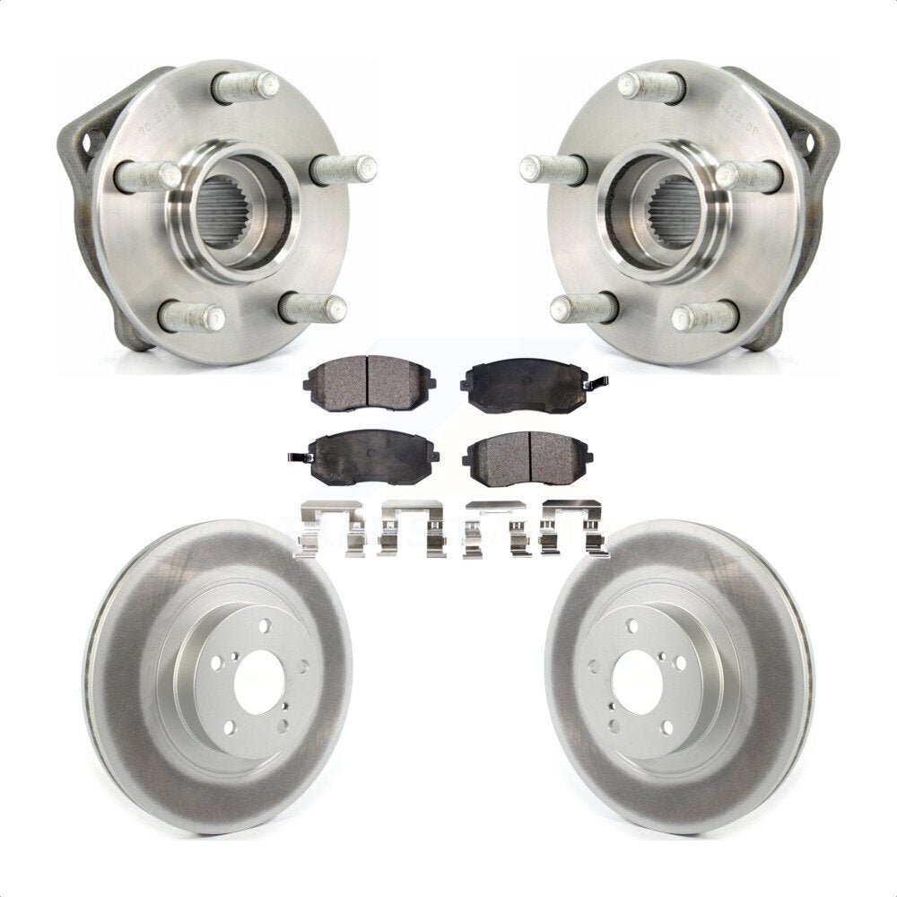 Transit Auto KBB-114631 Wheel Bearing and Hub Assembly for 2005-2013 Subaru WRX, Subaru Legacy, Subaru Impreza & more - Front product image