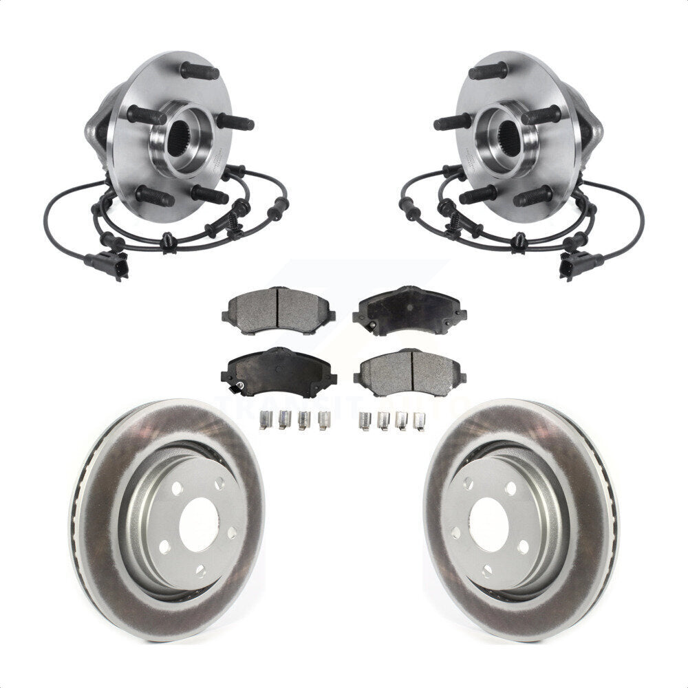 Transit Auto KBB-114651 Wheel Bearing and Hub Assembly for 2013-2017 Jeep Wrangler - Front product image