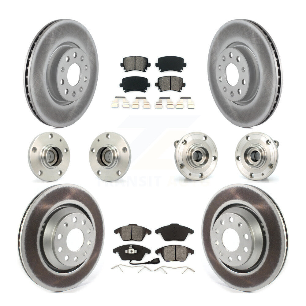 Transit Auto KBB-114665 Wheel Bearing and Hub Assembly for 2009-2010 Volkswagen Passat CC - Front and Rear product image