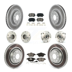 Transit Auto KBB-114665 Wheel Bearing and Hub Assembly for 2009-2010 Volkswagen Passat CC - Front and Rear product image