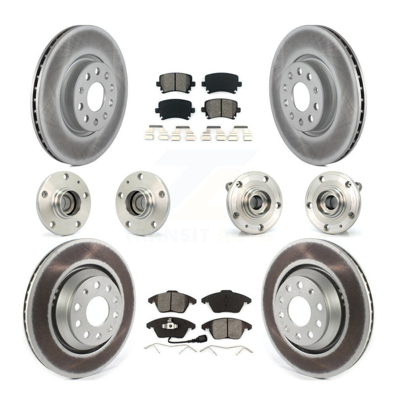 Transit Auto KBB-114665 Wheel Bearing and Hub Assembly for 2009-2010 Volkswagen Passat CC - Front and Rear product image