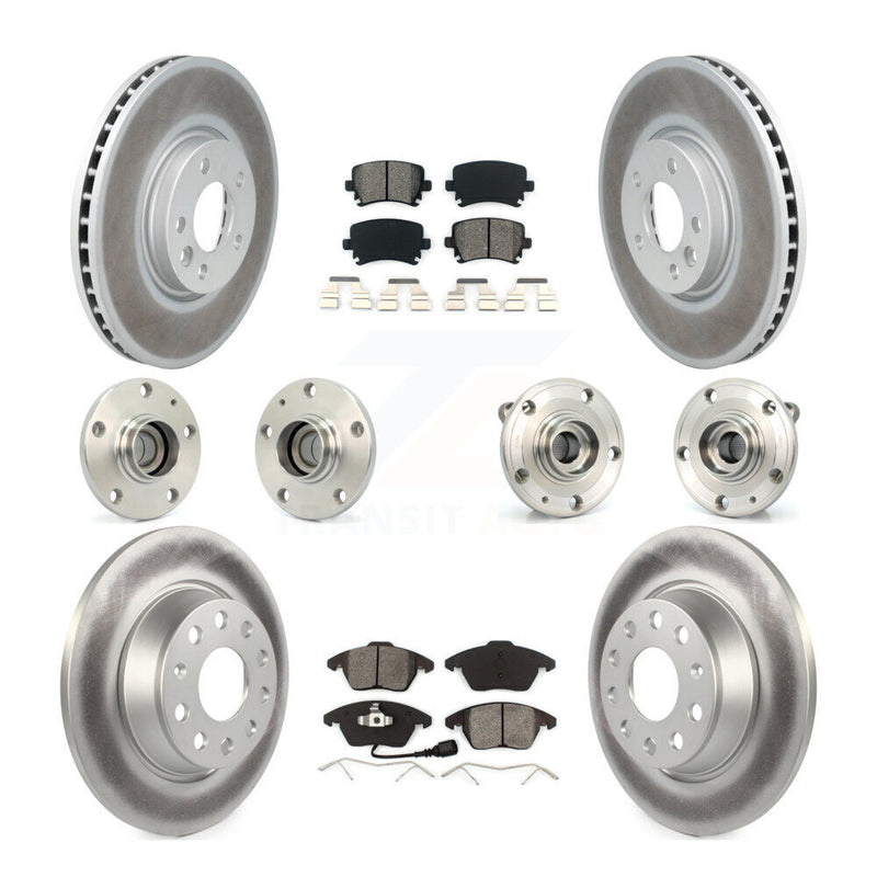 Transit Auto KBB-114666 Wheel Bearing and Hub Assembly for 2009-2012 Volkswagen CC - Front and Rear product image