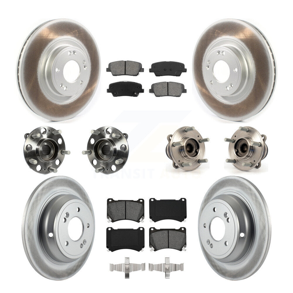 Transit Auto KBB-114675 Wheel Bearing and Hub Assembly for 2009-2010 Hyundai Genesis - Front and Rear product image