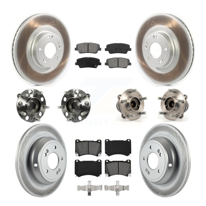 Transit Auto KBB-114675 Wheel Bearing and Hub Assembly for 2009-2010 Hyundai Genesis - Front and Rear product image