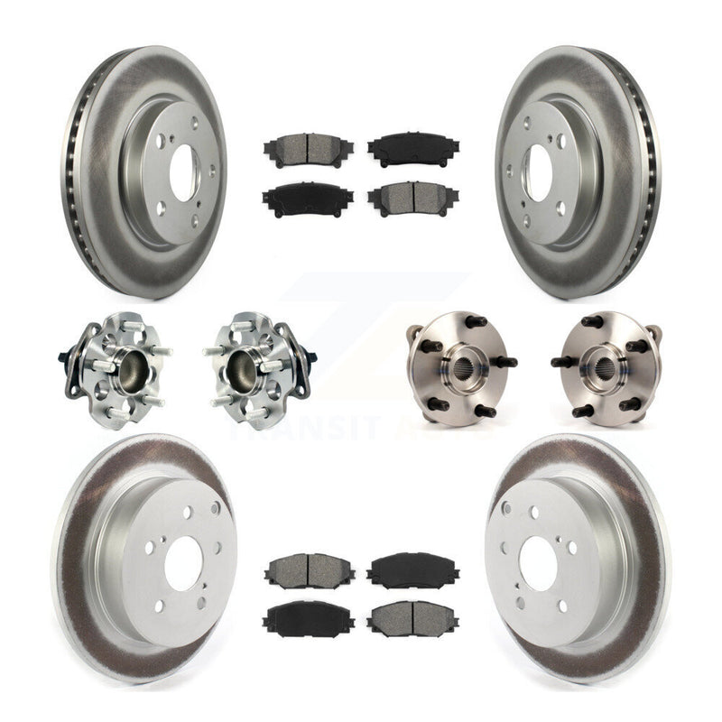 Transit Auto KBB-114678 Wheel Bearing and Hub Assembly for 2012-2018 Toyota Prius V - Front and Rear product image