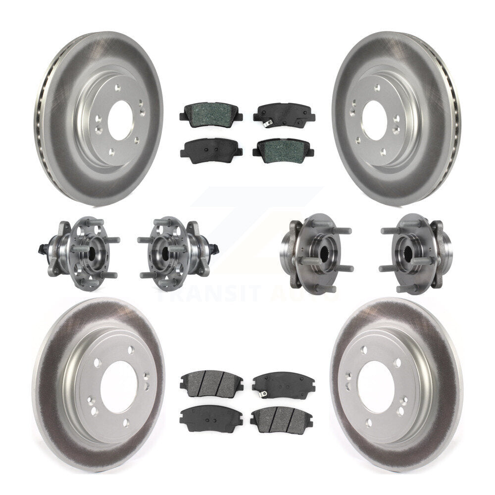 Transit Auto KBB-114683 Wheel Bearing and Hub Assembly for 2017-2020 Hyundai Elantra - Front and Rear product image