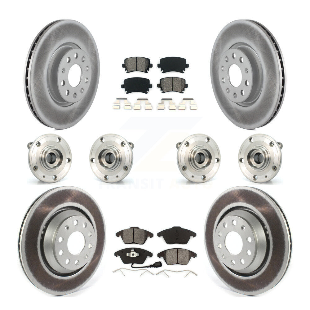 Transit Auto KBB-114685 Wheel Bearing and Hub Assembly for 2009-2010 Volkswagen Passat CC - Front and Rear product image