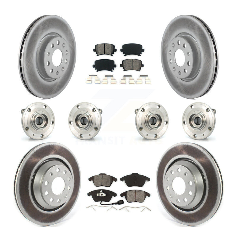 Transit Auto KBB-114685 Wheel Bearing and Hub Assembly for 2009-2010 Volkswagen Passat CC - Front and Rear product image