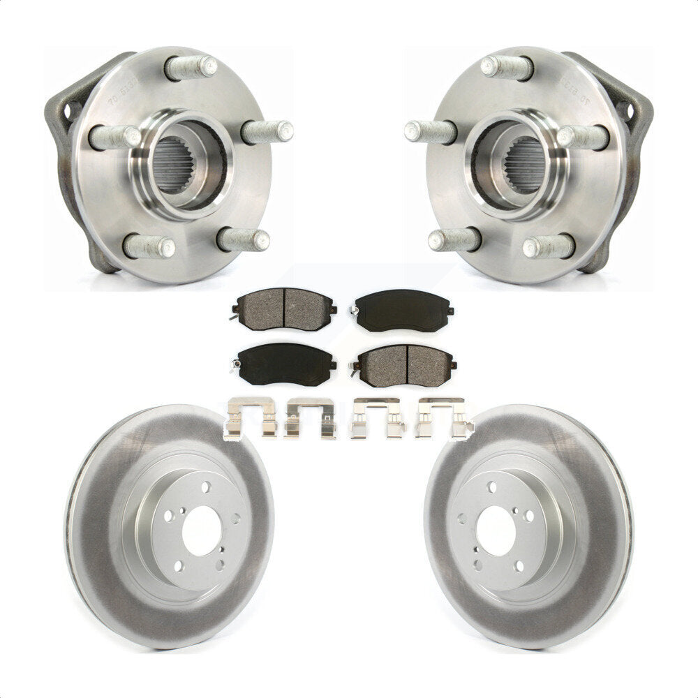 Transit Auto KBB-114691 Wheel Bearing and Hub Assembly for 2011-2014 Subaru Impreza, Subaru Legacy, Subaru Outback & more - Front product image