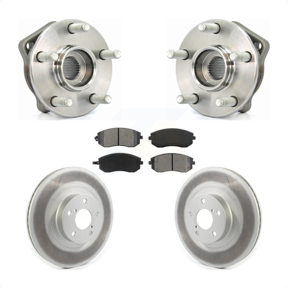 Transit Auto KBB-114692 Wheel Bearing and Hub Assembly for 2005-2013 Subaru WRX, Subaru Legacy, Subaru Impreza & more - Front product image