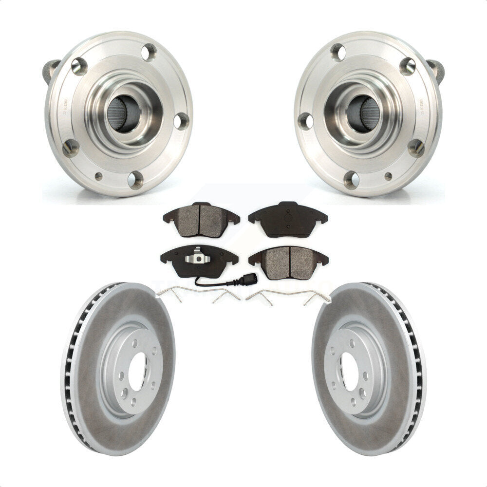 Transit Auto KBB-114693 Wheel Bearing and Hub Assembly for 2009-2012 Volkswagen CC - Front product image